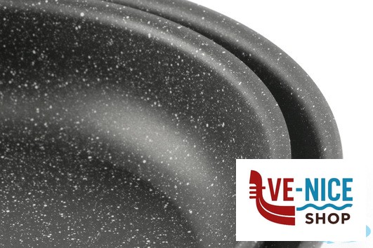 padelle/wok BOLZANO - SET 3 PEZZI 2 PADELLE CM 24-28 CON MANICO ANTIADERENTE PER INDUZIONE BALLARINI PAOLO - immagine 2