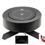 elettrodomestici PIANO COTTURA A INDUZIONE  24 CM, 900 WATT, TELECOMANDO VIA CAVO INCLUSO, POTENZA REGOLABILE A SCATTI, SUPPORTO IN LEGNO DI FRASSINO E METALLO, NERO APS  ASSHEUER POTT GMBH E CO KG