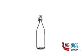 bottiglie LORY BOTTIGLIA LT.0,50 IN VETRO TRASPARENTE CON TAPPO MONTATO CERVE