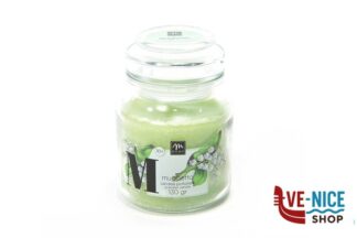 candele BOUQUET-CANDELA IN BARATTOLO GR.130 MUGHETTO  CM7XH.10 MERCURY