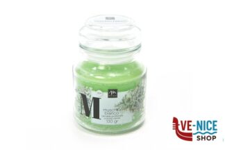 candele BOUQUET-CANDELA IN BARATTOLO GR.130 MUSCHIO BIANCO CM7XH.10 MERCURY