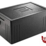 contenitori BOX POLIPROPILENE GASTRONORM 1.1 ECO LINE LT.45 MISURE ESTERNE CM 60X40 H 30,5 - INTERNE CM 54,6X34,6 H 24 THERMOHAUSER