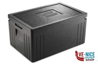 contenitori BOX POLIPROPILENE GASTRONORM 1.1 ECO LINE LT.45 MISURE ESTERNE CM 60X40 H 30,5 - INTERNE CM 54,6X34,6 H 24 THERMOHAUSER