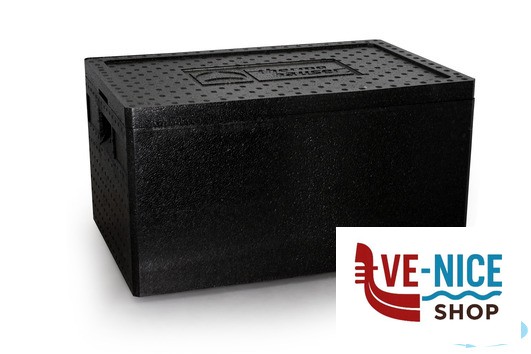 contenitori BOX EPP (POLIPROPILENE ESPANSO) GASTRONORM 1.1 GASTROSTAR LINE LT. 49 MISURE ESTERNE CM 60X40 H 33 - INTERNE CM 53,5X34 H 27 THERMOHAUSER - immagine 3