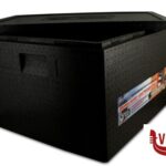 contenitori BOX POLIPROPILENE MISURE INTERNE CM 62,5X42,5X31,5 - MISURE ESTERNE 68,5X48,5X35   COD.FORNITORE 49258 49843 THERMOHAUSER