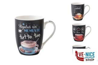 porcellana BREAKTIME-TAZZA MUG CL.36 DECORI ASSORTITI B09 IMPORT TAVOLA