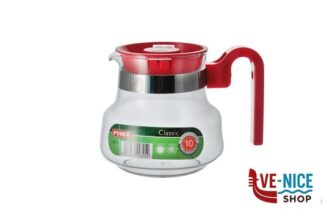 vetro da fuoco BRICCO PYREX 1,250 BASSO ROSSO 712A-200 ARC INTERNATIONAL COOKWARE