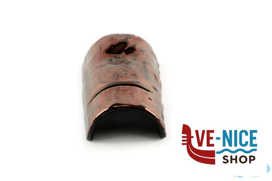 ceramica BRIDGE- POGGIAPOSATE NERO-RAME CM 9,5X5,5 IMPORT TAVOLA PROFESSIONAL - immagine 2