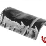 ceramica BRIDGE- POGGIAPOSATE NERO SEMIOPACO CM 9,5X5,5 IMPORT TAVOLA PROFESSIONAL