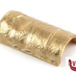 ceramica BRIDGE- POGGIAPOSATE ORO FOGLIA CM 9,5X5,5 IMPORT TAVOLA PROFESSIONAL