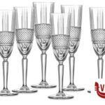 vetro cristallino BRILLANTE - CONFEZIONE 6 CALICI FLUTE CL 19 26968020106 RCR CRISTALLERIA ITALIANA
