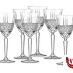 vetro cristallino BRILLANTE - CONFEZIONE 6 CALICI VINO CL 23 26967020106 RCR CRISTALLERIA ITALIANA
