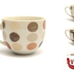porcellana BROWNIE-TAZZA THE SENZA PIATTO CL.24 DECORI ASSORTITI  XHY008-C IMPORT TAVOLA