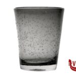 vetro BUBBLES-BICCHIERE ACQUA CL.31,5 INCAMICIATO GRIGIO T089105C81 IMPORT TAVOLA PROFESSIONAL