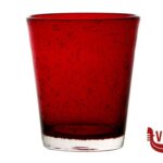vetro BUBBLES-BICCHIERE ACQUA CL.31,5 INCAMICIATO ROSSO T089105C21 IMPORT TAVOLA PROFESSIONAL