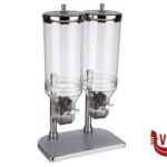 contenitori/espositori BUFFET-DISTRIBUTORE CEREALI CM 22X35XH.5  MATERIALE SAN - COPERCHIO IN ACCIAIO INOX 11807 APS  ASSHEUER POTT GMBH E CO KG