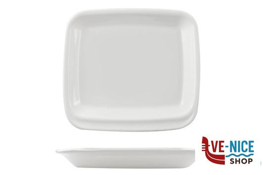 vetro BUFFET GASTRONORM 1.6 PIATTO VETRO OPALE MM176X162 125621 BORMIOLI ROCCO