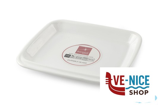 vetro BUFFET GASTRONORM 1.6 PIATTO VETRO OPALE MM176X162 125621 BORMIOLI ROCCO - immagine 2