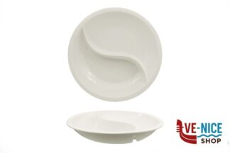 piano BUFFET - PIATTO GASTRONORM 2 SCOMPARTI CM 34 ARIANE FINE PORCELAIN