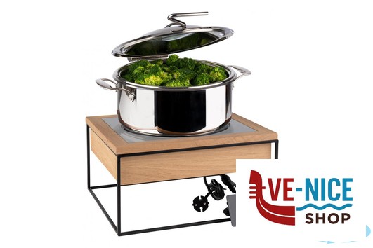 BUFFET-STAZIONE A INDUZIONE CM.35,4X32,5 H19 APS ASSHEUER POTT GMBH E CO KG elettrodomestici 1 pezzi - immagine 3