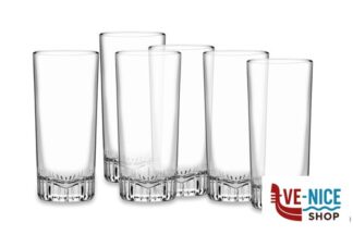 bicchieri bibita CALDERA - CONFEZIONE 6 BICCHIERI HIGHBALL CL.28,5 H.15 NUDE PASABAHCE