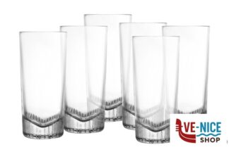 bicchieri bibita CALDERA - CONFEZIONE 6 BICCHIERI HIGHBALL CL.45 H.17 NUDE PASABAHCE