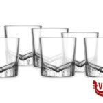 bicchiere liquore CALDERA - CONFEZIONE 6 BICCHIERI WHISKY CL.27 H8,4 NUDE PASABAHCE