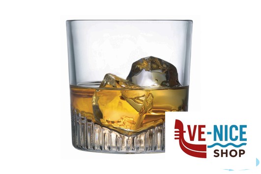 bicchiere liquore CALDERA - CONFEZIONE 6 BICCHIERI WHISKY CL.32,5 H.9 NUDE PASABAHCE - immagine 3