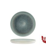 porcellana CALDERA GREY KADEN-PIATTO PIANO IMPILABILE CM 26 PT SANGO CERAMICS