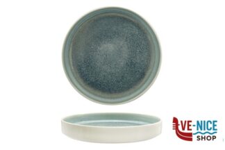 porcellana CALDERA GREY KADEN-PIATTO PIANO IMPILABILE BORDO ALTO CM 28 PT SANGO CERAMICS