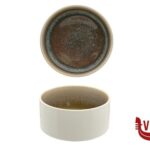 ciotolina CALDERA YELLOW KADEN-COPPETTA IMPILABILE CM.13 PT SANGO CERAMICS