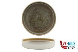 piano CALDERA YELLOW KADEN-PIATTO FONDO IMPILABILE BORDO ALTO CM 20 PT SANGO CERAMICS