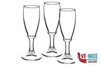 calici e flute spumante CALYPSO - CONFEZIONE 3 FLUTTINI GR100 BORMIOLI ROCCO