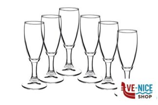 calici e flute spumante CALYPSO - CONFEZIONE 6 FLUTTINI GR100 BORMIOLI ROCCO