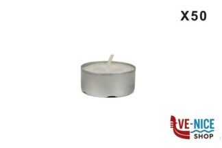 candele CANDELA TEALIGHT CONFEZIONE 50PEZZI GICOS IMPORT EXPORT SRL