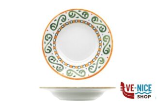 porcellana CAPRI ISCHIA - PIATTO FONDO CM 23 14003-Z76 SATURNIA