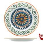 porcellana CAPRI ISCHIA - PIATTO PIANO CM 28  14466-Z76 SATURNIA