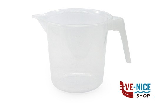 plastica CARAFFA GRADUATA IN PLASTICA DA 1 LITRO 1261 GREAT PLASTIC S.L.