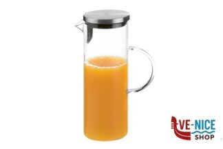 0 CARAFFA VETRO CON TAPPO INOX LT.1,5 CM.9,5XH.27 10764 APS ASSHEUER POTT GMBH E CO KG