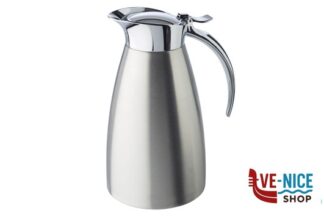 0 ADVANCED-CARAFFA INOX SATINATA CON PARTE SUPERIORE LUCIDA, ISOTERMICA A DOPPIA PARETE LT.0,6 CM.10,5XH.18 10922 APS ASSHEUER POTT GMBH E CO KG