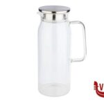 0 CARAFFA VETRO D10H26-L 1,5 COP.INOX BECC.ANTIGOCC. APS  ASSHEUER POTT GMBH E CO KG