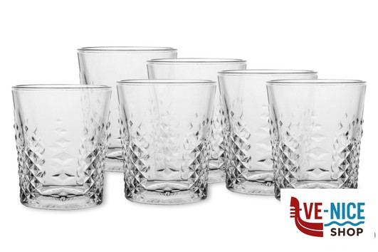 bicchieri bibita CARATS - CONFEZIONE 6 BICCHIERI DOF CL 35,5 B.V.KONINKLIJKE NEDERLANDSCHE GLASFABRIEK LEERDAM