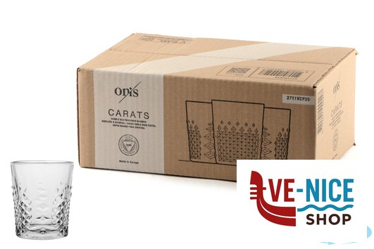 bicchieri bibita CARATS - CONFEZIONE 6 BICCHIERI DOF CL 35,5 B.V.KONINKLIJKE NEDERLANDSCHE GLASFABRIEK LEERDAM - immagine 3