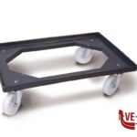 contenitori CARRELLO BOX SERVICE 60X40 GRIGIO.C.RU1870 GIGANPLAST