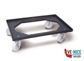 contenitori CARRELLO BOX SERVICE 60X40 GRIGIO.C.RU1870 GIGANPLAST