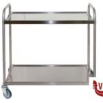 portata CARRELLO INOX 2 PIANI CM 103X53X92      SME2100 GI METAL