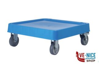 carrelli CARRELLO PER CESTE PER LO STOCCAGGIO CM 57,5X54,5X21 INOX MACEL