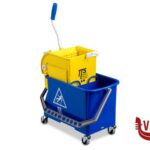 pulizia-igiene CARRELLO SECCHIO DOPPIO LT.20 TTS TECNO TROLLEY SYSTEM SRL