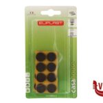 0 CART. 16 FELTRINI MARRONE 17MM ELIPLAST
