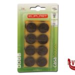 0 CART. 16 FELTRINI MARRONE 25MM -5 ELIPLAST